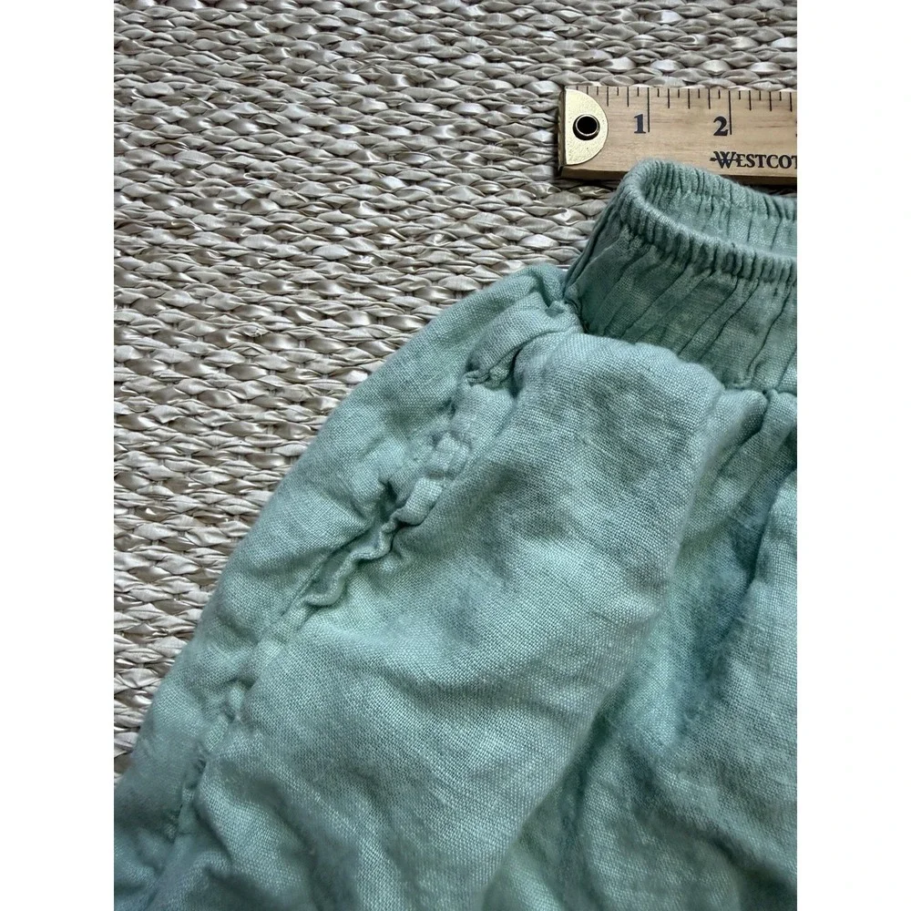 Women's Classic Cotton To Wear Linen Baggies Shorts Small. Preppy Beachy Coastal